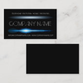 Night Club Manager Black Light Visitekaartje (Voorkant / Achterkant)