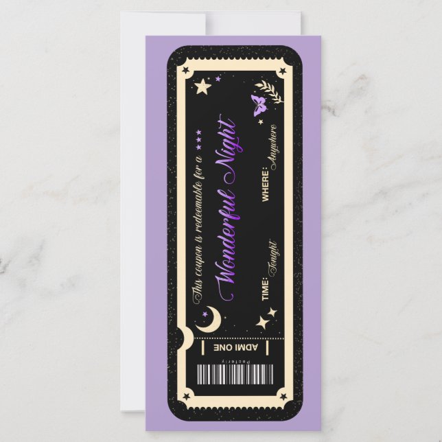  Night coupon (Voorkant)