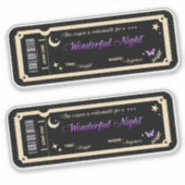  Night coupon Sticker (Voorkant)