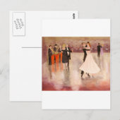 Night Dancing Briefkaart (Voorkant / Achterkant)