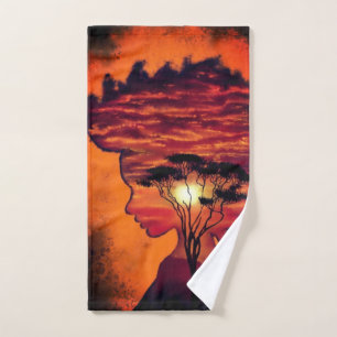 Night Desire - Fantasy Bad Handdoek