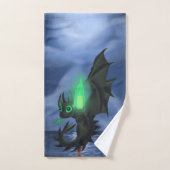 Night Dragon Bad Handdoek (Handdoek)