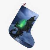 Night Dragon Grote Kerstsok (Voorkant (Hangend))