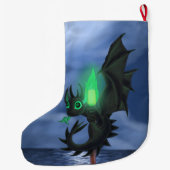 Night Dragon Grote Kerstsok (Achterkant)