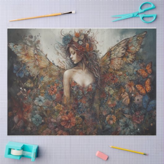 Night Fairy Tissuepapier (Craft)