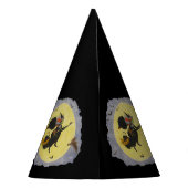 "Night Flight!" Feesthoedjes (Achterkant)