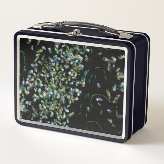 Night Flight Metalen Lunchbox (Voorkant)