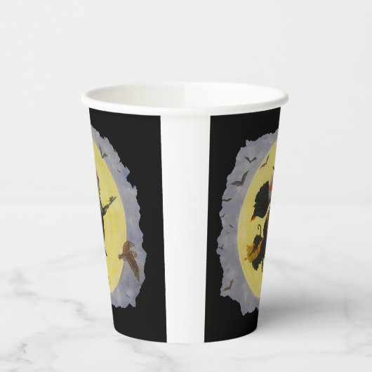 "Night Flight!" Papieren Bekers (Links)