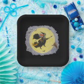 "Night Flight!" Papieren Bordje (Feest)