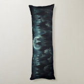 Night Forest Camo Lichaamskussen (Achterkant (Verticaal))