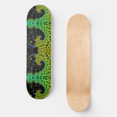 Night Fractals Skateboard (Voorkant)
