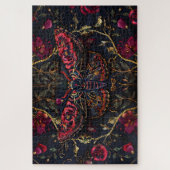 Night Garden Moth Jigsaw Puzzle (Vertical)