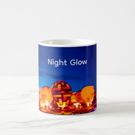 Night Glow Balloon Coffee Mug (Centre)