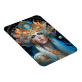 Night Goddess Queen Fantasy Art Magneet (Rechterzijde)