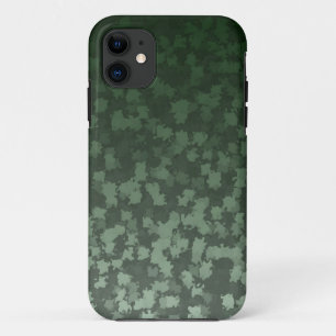 Night Green Leaves Camo iPhone 11 Hoesje