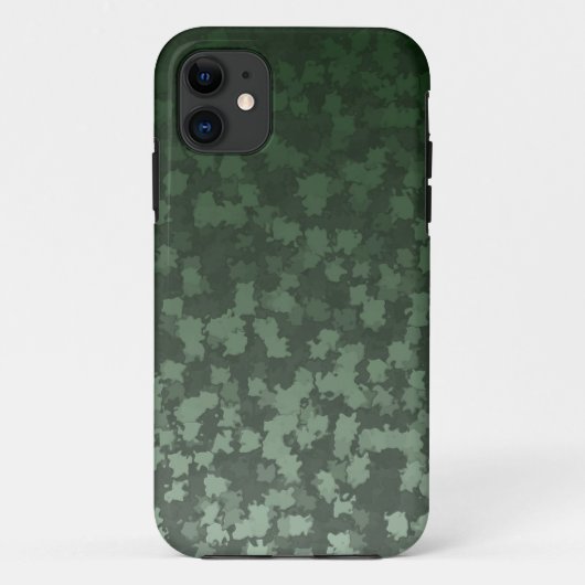 Night Green Leaves Camo Case-Mate iPhone Case (Achterkant)