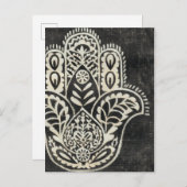 Night Hamsa Briefkaart (Voorkant / Achterkant)