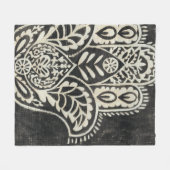 Night Hamsa Fleece Deken (Voorkant (Horizontaal))