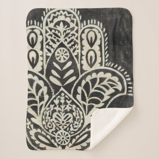 Night Hamsa Sherpa Deken (Voorkant)