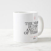 Night is Dark and Full of Terrors Extra Grote Beker (Voorkant rechts)