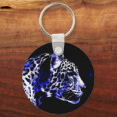 Night Jaguar Sleutelhanger (Voorkant)