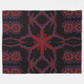Night Jasmine 3 Fleece Deken (Voorkant (Horizontaal))