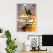 Night Liberty Poster (Thuiskantoor)