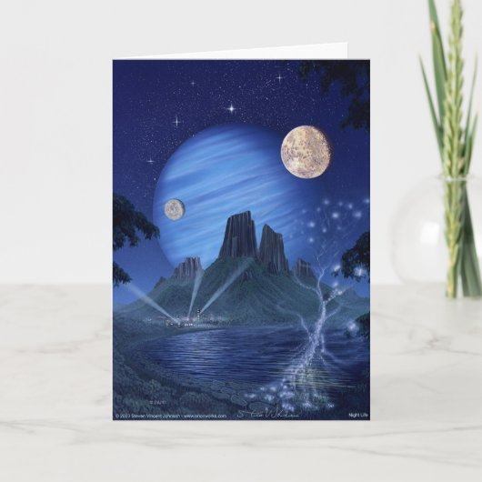 Night Life Kaart (Voorkant)