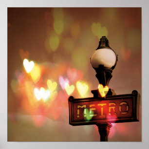 Night Life Paris Poster