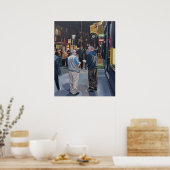 Night Life Poster (Keuken)