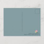 *'Night Light'-ontwerp Briefkaart (Achterkant)