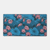Night lotus garden bureaumat (Voorkant)
