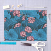 Night lotus garden tissuepapier (Craft)