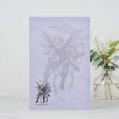Night Lover Fairy Stationery Briefpapier (Staand voorkant)
