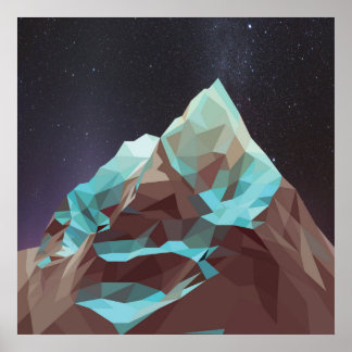Night Mountains No. 2.jpg Poster
