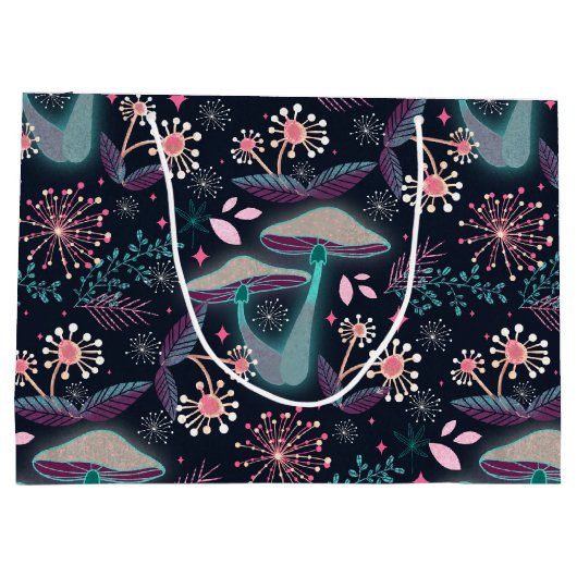 Night Mushroom Garden   Groot Cadeauzakje (Achterkant)