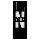 Night New York Wijn Cadeautas (Voorkant)