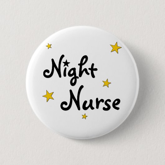 Night Nurse Ronde Button 5,7 Cm (Voorkant)