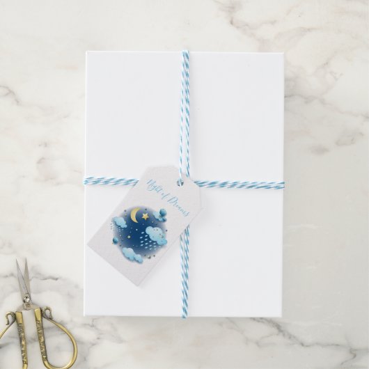 Night of Dreams Cadeaulabel (Met Touw)