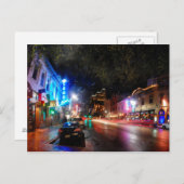 Night on 6th Street - Austin Texas Briefkaart (Voorkant / Achterkant)