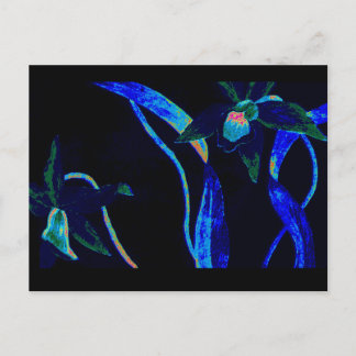Night Orchid Briefkaart