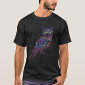 Night Owl Art van David T-shirt (Voorkant)