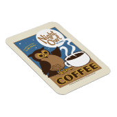 Night Owl Coffee Magneet (Rechterzijde)