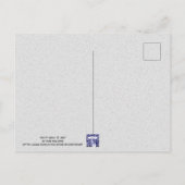 Night Owl Forest Whimsical Waterverf Briefkaart (Achterkant)