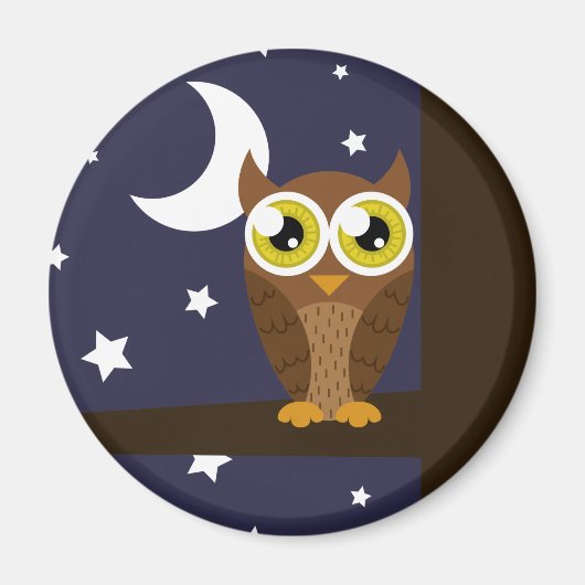 "Night Owl" magneet (Voorkant)
