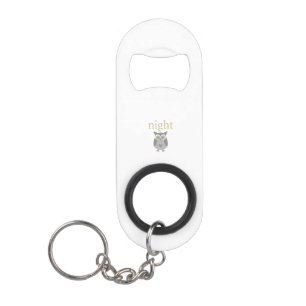 Night Owl Personality Bar Key Mini Flessenopener