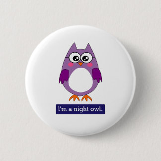 Night Owl Ronde Button 5,7 Cm