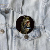 Night Owl Ronde Button 7,6 Cm (In situ)