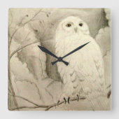 Night Owl Wall klok (Voorkant)