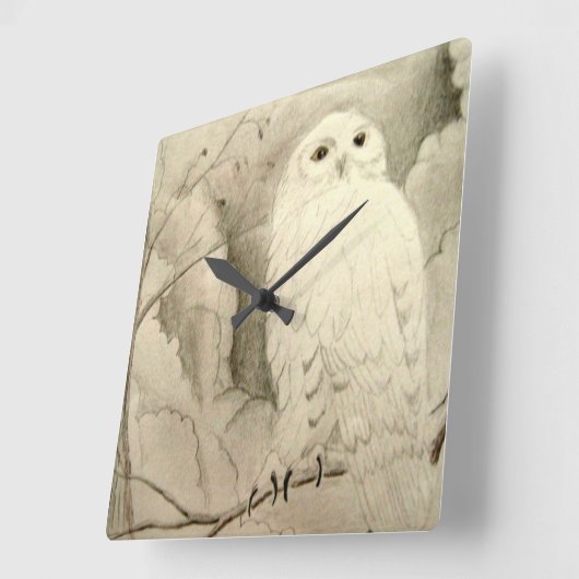 Night Owl Wall klok (Hoek)